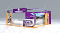 do 3d exhibition stalls, booth, floor stand, kiosk designs