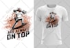 create custom typography t shirt design