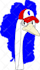 draw a character half body like a 30s cartoon or cuphead