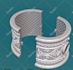 create a 3d jewelry cad design model for printing