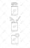 design minimalist vector line icons