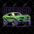 draw cool car vector illustration for your t shirt