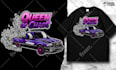 design t shirt streetwear cartoon illustration
