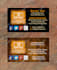design minimalist luxury business card and letterhead
