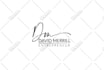 do luxury initial calligraphy signature logo