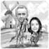 do black and white drawings