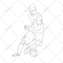 draw image to vector line art portrait illustration in 24 hrs