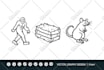 convert any image to vector line art and outline drawing