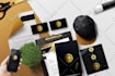 create a brand style guide with a minimalist logo design