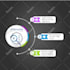 do 3d vector pie, line, bar, flow chart and graphs in illustrator