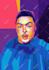 turn your photo into professional digital wpap pop art portrait