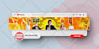 design professional custom, gaming youtube banner