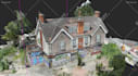 process 2d drone photos uav images into 3d model dem points cloud data ortho map