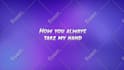 make an aesthetic lyric video