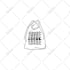 draw simple line art illustration in black and white for you