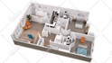 create 2d to 3d floor plan visualizations in 24 hours