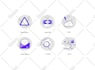design hand drawn icons, custom icons and vector icon set
