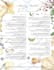 create a watercolor and ink hand drawn menu