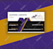 create modern and unique double sided business card design