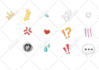 create 2d game assets, props, objects and fantasy icons