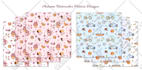 create watercolor seamless pattern
