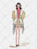draw a fashion illustration, sketch, or design collection