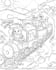 draw anything for coloring book page