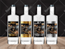 create gin, vodka, beer, wine and liquor bottle label design
