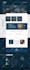 design presentation for startup website and mobile apps