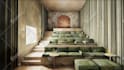 make artistic architectural watercolor renderings
