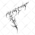 create cybersigilism, neotribal, gothic, black metal tattoo