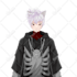 create 3d anime character models for vtuber, vroid, vrchat with rigging