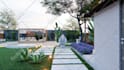 design front yard, backyard landscape, and garden planning with rendering