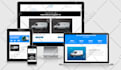design logistics website, freight, courier, trucking, shipping, cargo website