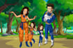 draw you in dragonballz or naruto style