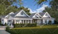 do exterior home design using sketchup, 3d rendering