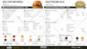 design amazing editable food restaurant menu