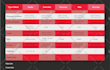 design a PSD pricing table, checklist, or comparison chart