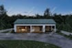 create minimal interior exterior design with realistic render