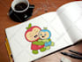 draw a fun cartoon character, mascot, logo design