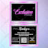make customized business cards including cartoon, beauty, hair and cosmetics