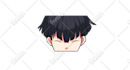 make anime peeker sticker