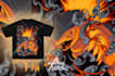 draw anime tshirt and fanart with a dark art style