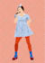 draw minimalist faceless vector portraits