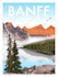 illustrate a cool vector graphic travel poster