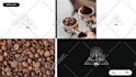 design a modern cafe, coffee brand, and coffee shop logo