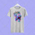 custom trendy watercolor t shirt design