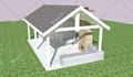 draw architectural 2d floor plan and blueprint