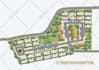 architectural 3d site plan render for real estate property