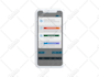 create modern mobile app UI UX design in figma